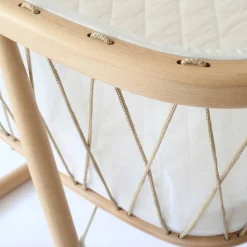 Bassinets-Charlie Crane KUMI Mesh Cocoon Bassinet