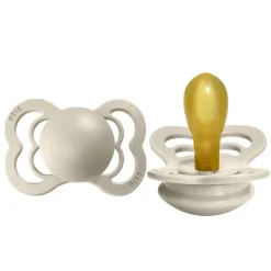 Pacifiers + Clips-Bibs Latex Supreme Pacifier (2 Pack)