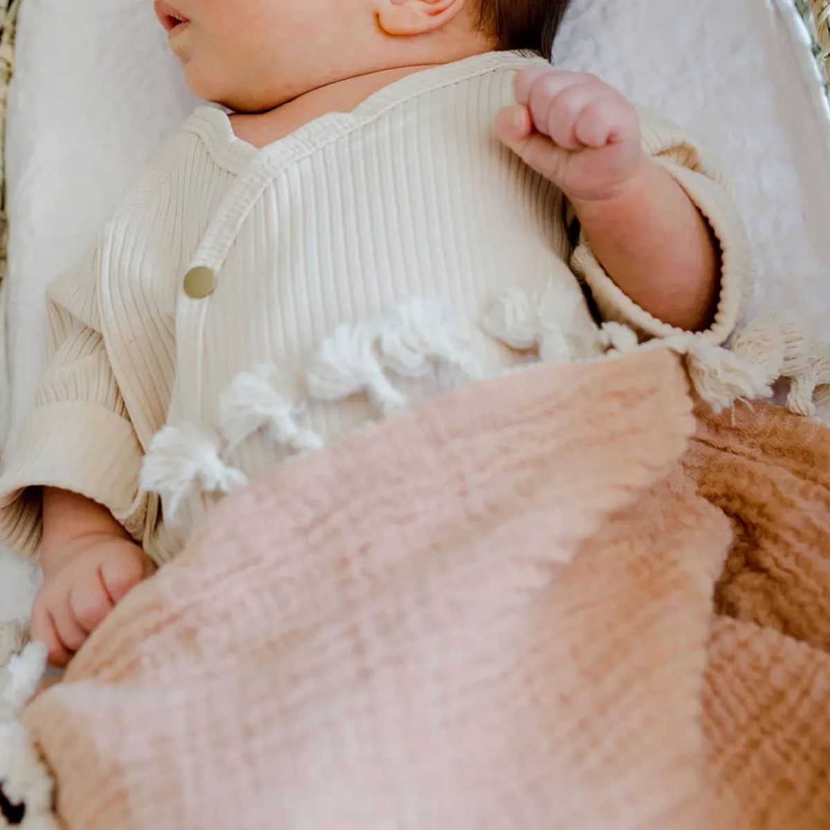 Blankets-Crane Baby 6-Layer Muslin Blanket