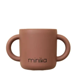 Kids Drinkware|Sippy Cups + Straw Cups-Minika Learning Cup with Handles