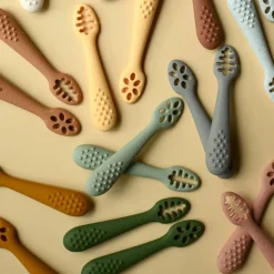 Kids Utensils|Toddler Training Utensils-Minika Learning Spoons