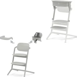 High Chairs & Boosters-Cybex LEMO 3-in-1 High Chair + LEMO Training Tower Set