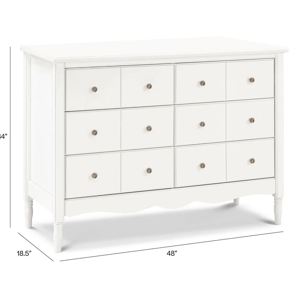 Dressers-Namesake Liberty 6 Drawer Dresser