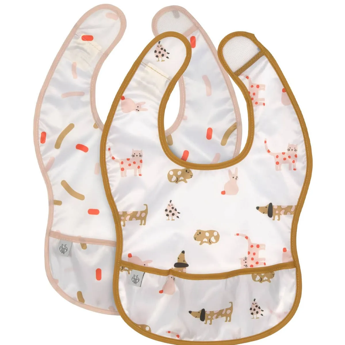 Bibs + Burps-Lassig Lightweight Bib (2 Pack)