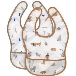 Bibs + Burps-Lassig Lightweight Bib (2 Pack)