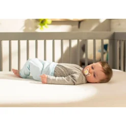 Crib Mattresses-Naturepedic Lightweight Classic Seamless Mattress 2-Stage