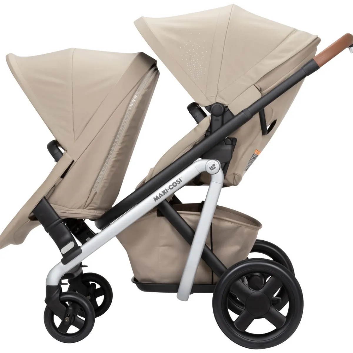 Stroller Accessories-Maxi-Cosi Lila Duo Kit - Nomad Sand