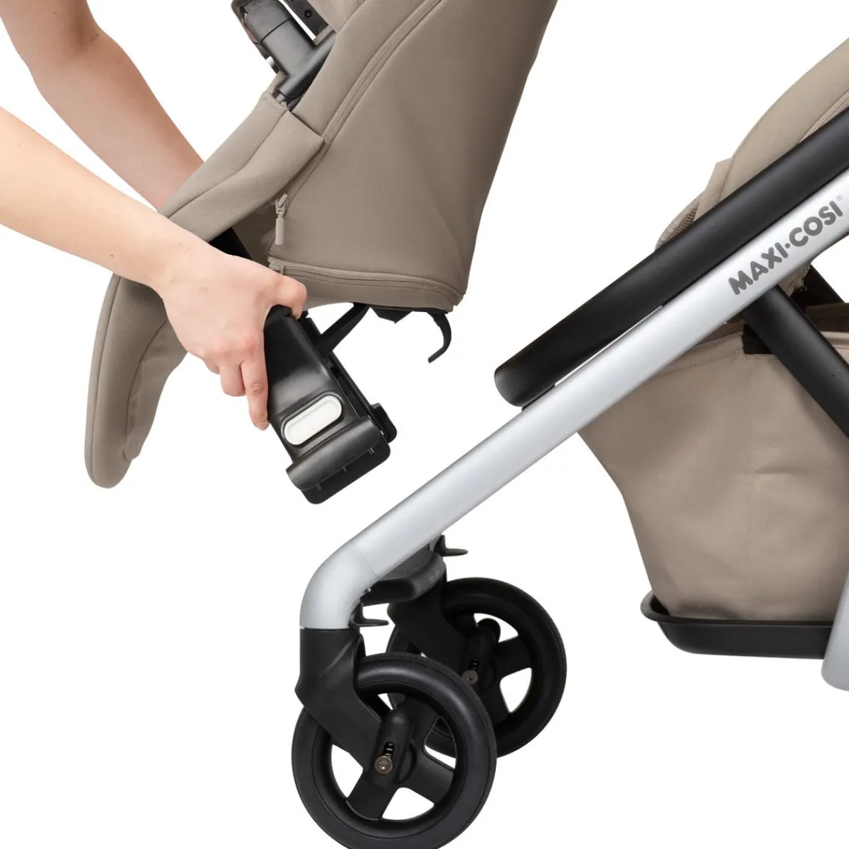 Stroller Accessories-Maxi-Cosi Lila Duo Kit - Nomad Sand