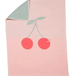 Blankets-David Fussenegger Lili Cherry with Worm Rose