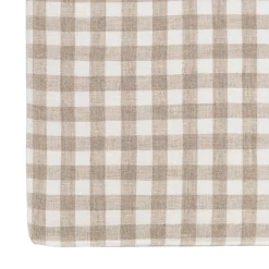 Crib Fitted Sheets-Crane Baby Linen Fitted Crib Sheet