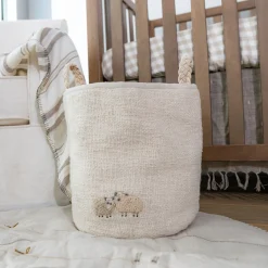 Storage|Toy Boxes-Crane Baby Linen Storage Bin