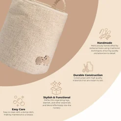 Storage|Toy Boxes-Crane Baby Linen Storage Bin