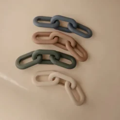 Teethers|Pacifiers + Clips-Mushie Links Teether