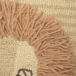 Rugs-Crane Baby Lion Shape Wool Rug