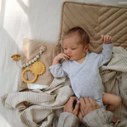 Teethers|Pacifiers + Clips-Mushie Lion Teether Soft Yellow