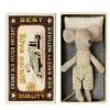 Plush Animals-Maileg Little Brother Mouse in Matchbox