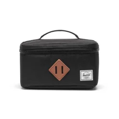 Kids Lunch Bags & Boxes-Herschel Little Heritage Lunch Box Black