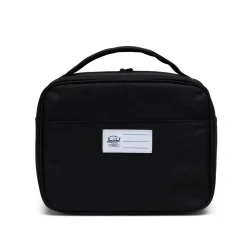 Kids Lunch Bags & Boxes-Herschel Little Pop Quiz Lunch Box Black