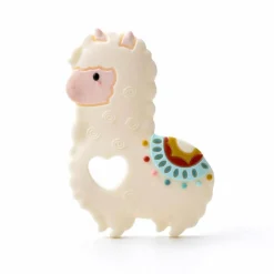 Teethers|Pacifiers + Clips-LouLou Lollipop Teether Llama