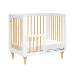 Mini Cribs|Convertible Cribs-Babyletto Lolly 4-in-1 Mini Crib