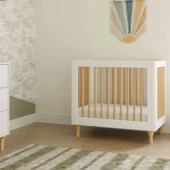 Mini Cribs|Convertible Cribs-Babyletto Lolly 4-in-1 Mini Crib