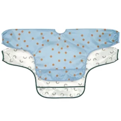 Bibs + Burps-Lassig Long Sleeve Bib (2 Pack)