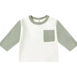 Tops + Tees-Quincy Mae Long Sleeve Raglan Tee