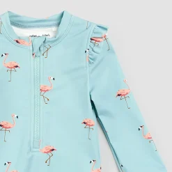 Swimwear-miles the label. Long Sleeve Swimsuit (Baby)