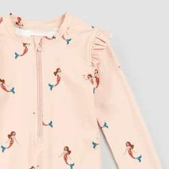 Swimwear-miles the label. Long Sleeve Swimsuit (Kids)
