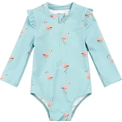 Swimwear-miles the label. Long Sleeve Swimsuit (Kids)