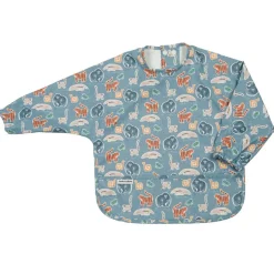 Bibs + Burps-LouLou Lollipop Long Sleeve Waterproof Bib