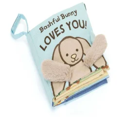 Infant Soft Books-Jellycat Loves You Cloth Book