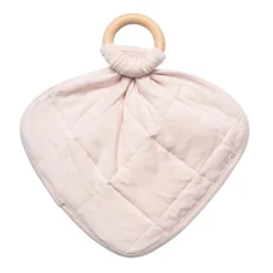 Teething Blankies|Wooden Rattles + Teethers-Kyte Baby Lovey with Wooden Teething Ring