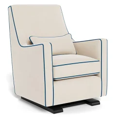 Gliders-Monte Design Luca Glider - European Fabric with Espresso Base