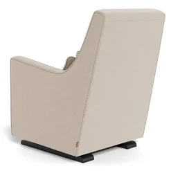 Gliders-Monte Design Luca Glider - Wool Fabric with Espresso Base