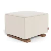 Ottomans-Monte Design Luca Ottoman - European Fabric with Walnut Base