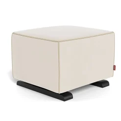 Ottomans-Monte Design Luca Ottoman - European Fabric with Espresso Base