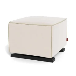 Ottomans-Monte Design Luca Ottoman - European Fabric with Espresso Base