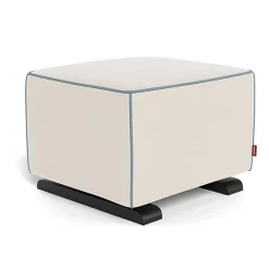 Ottomans-Monte Design Luca Ottoman - European Fabric with Espresso Base