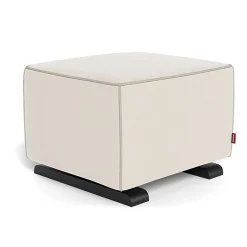 Ottomans-Monte Design Luca Ottoman - European Fabric with Espresso Base
