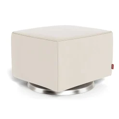 Ottomans-Monte Design Luca Ottoman - European Fabric with Swivel Base