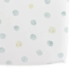 Crib Fitted Sheets-Pehr Luna Crib Sheet