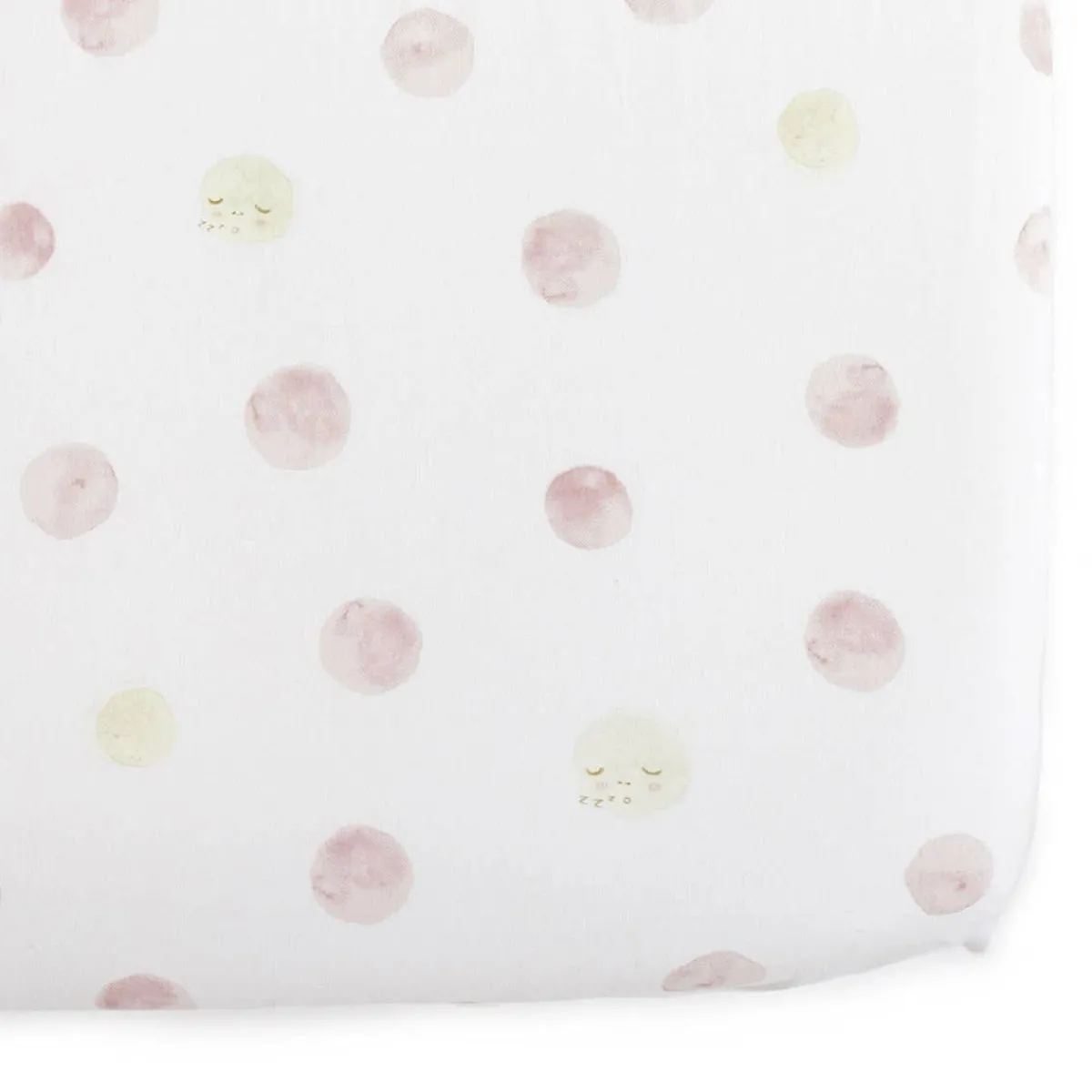 Crib Fitted Sheets-Pehr Luna Crib Sheet