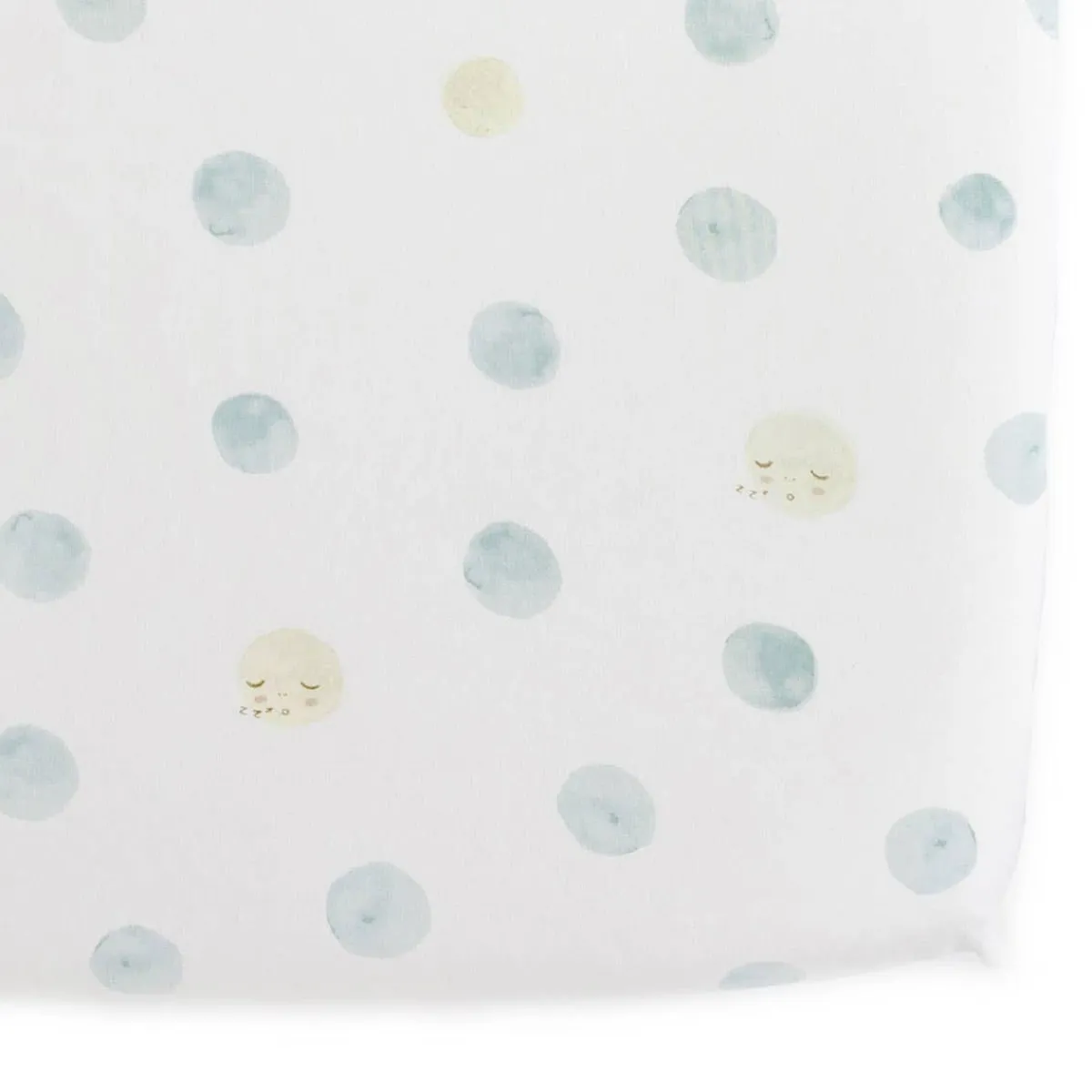 Crib Fitted Sheets-Pehr Luna Crib Sheet