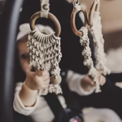Wooden Toys|Activity Gyms-finn + emma Macrame Play Gym