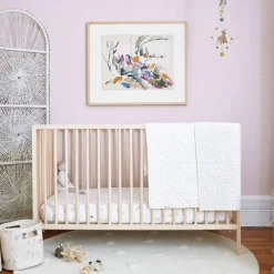Crib Fitted Sheets-Pehr Magical Forest Crib Sheet
