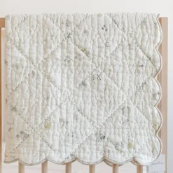 Kids Bedding|Blankets-Pehr Magical Forest Quilted Nursery Blanket