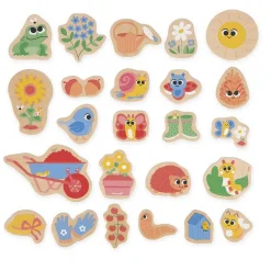 Puzzles|Wooden Toys-Janod Magnets (24 Pieces)