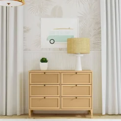 Dressers-DaVinci Margot 6 Drawer Dresser