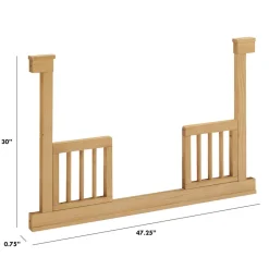 Toddler Rails|Crib-To-Toddler Kits-Namesake Marin Toddler Bed Conversion Kit